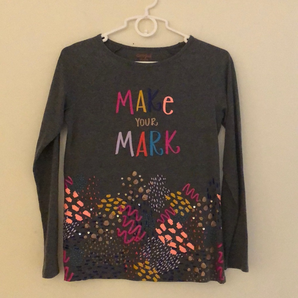 Cat &Jack Make your Mark T shirt